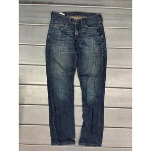 Levis 514 Straight Jeans Mens 28X30 Blue Medium Wash Denim 100% Cotton